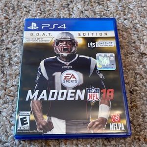 Madden NFL 18 on PS4
